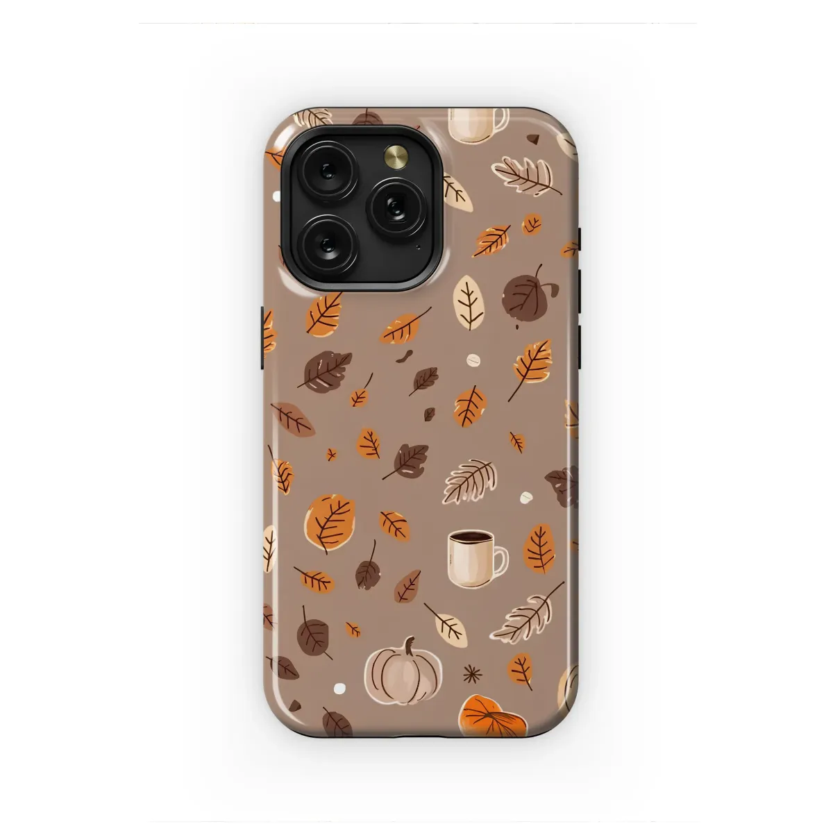 Cozy Autumn Pumpkin Spice Vibes Phone Case iPhone Samsung Cover Pixel 6972 - Image 1