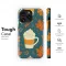 Cozy Autumn Spice Latte Pattern Phone Case iPhone Samsung Cover Pixel 7854 - Image 6