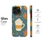 Cozy Autumn Spice Latte Pattern Phone Case iPhone Samsung Cover Pixel 7854 - Image 7