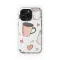 Cozy Coffee and Hearts Doodle Phone Case iPhone Samsung Cover Pixel 7356 - Image 1