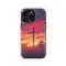 Crimson Cross Sunset Design Phone Case iPhone Samsung Cover Pixel 5036 - Image 1