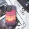 Crimson Cross Sunset Design Phone Case iPhone Samsung Cover Pixel 5036 - Image 3