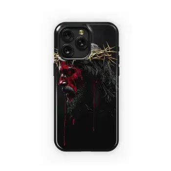 Crimson Crown of Thorns Phone Case iPhone Samsung Cover Pixel 5019 - Image 1