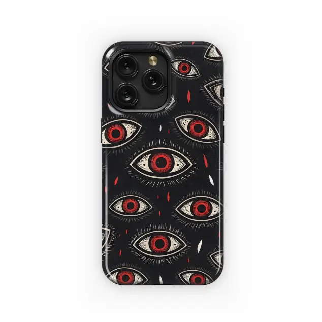 Crimson Eye Obsession
 Phone Case iPhone Samsung Cover Pixel 5709