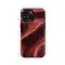 Crimson Leather Texture Phone Case iPhone Samsung Cover Pixel 4850 - Image 1