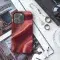 Crimson Leather Texture Phone Case iPhone Samsung Cover Pixel 4850 - Image 3