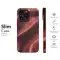 Crimson Leather Texture Phone Case iPhone Samsung Cover Pixel 4850 - Image 7