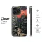 Crimson Midnight Forest Linocut Art Phone Case iPhone Samsung Cover Pixel 7855 - Image 8