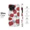 Crimson Poppy Garden Sketch Design Phone Case iPhone Samsung Cover Pixel 7201 - Image 7