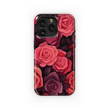 Crimson Rose Bouquet
 Phone Case iPhone Samsung Cover Pixel 5496 - Image 1