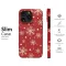 Crimson Winter Snowflake Star Design Phone Case iPhone Samsung Cover Pixel 8027 - Image 7