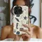Cross and Laurel Pattern Phone Case iPhone Samsung Cover Pixel 5130 - Image 1