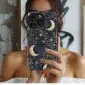 Crosses and Leaves Pattern Phone Case iPhone Samsung Cover Pixel 5128 - Image 1