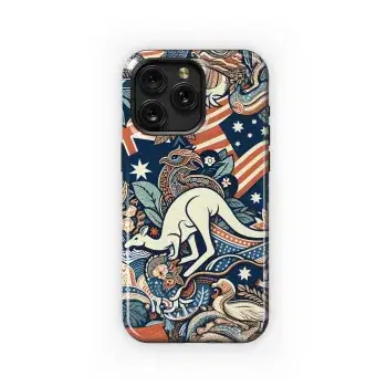 Culture Indonesia Australia America Phone Case iPhone Samsung Cover Pixel 2754 - Image 1
