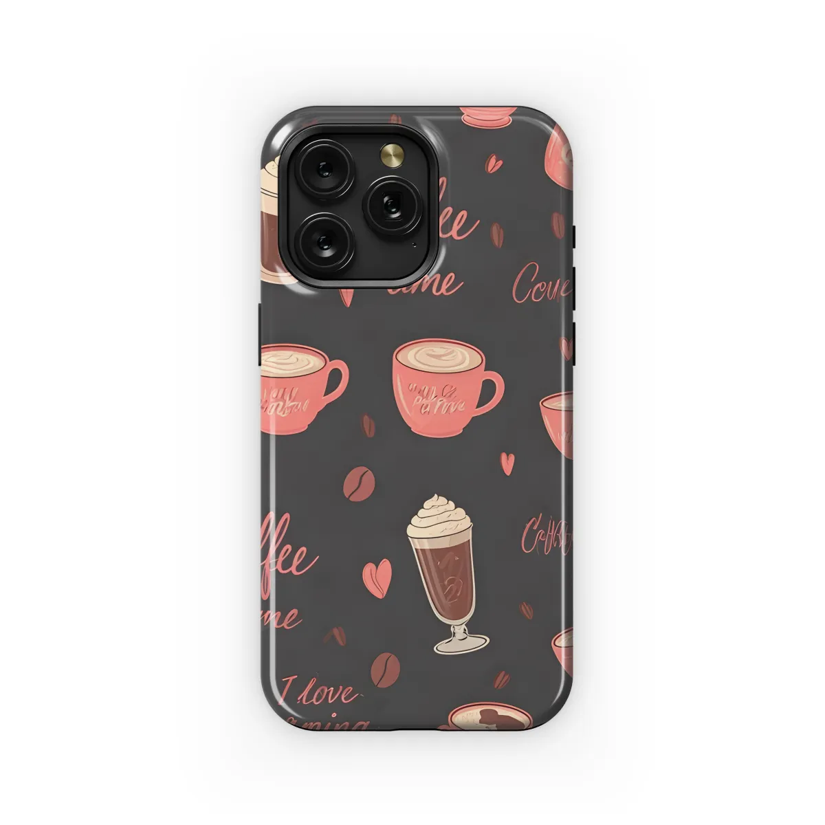 Cups shape line drawings Phone Case iPhone Samsung Cover Pixel 3424 - Image 1