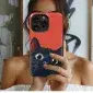 Curious Black Cat
 Phone Case iPhone Samsung Cover Pixel 5656 - Image 1