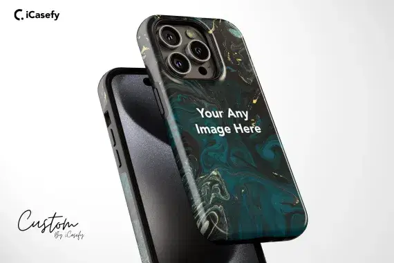Custom Photo iPhone Case Personalise Phone Picture Gift iPhone 15 Pro Max 14 Plus 13 12 Mini 11 XS XR SE 2022 2020 2016 iPhone 8 7 6 5 X - Image 1