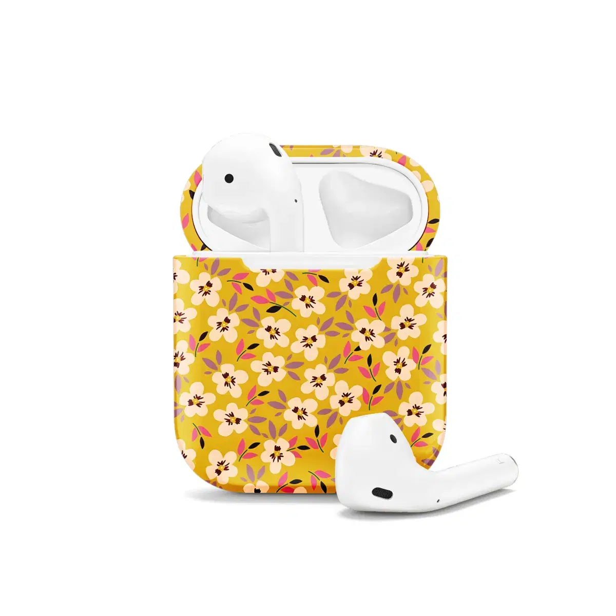Cute and Ditsy Floral Pattern AirPods Case AirPods Pro AirPods Pro 2 AirPods 3 AirPods 2 Glossy 2359 - Image 1