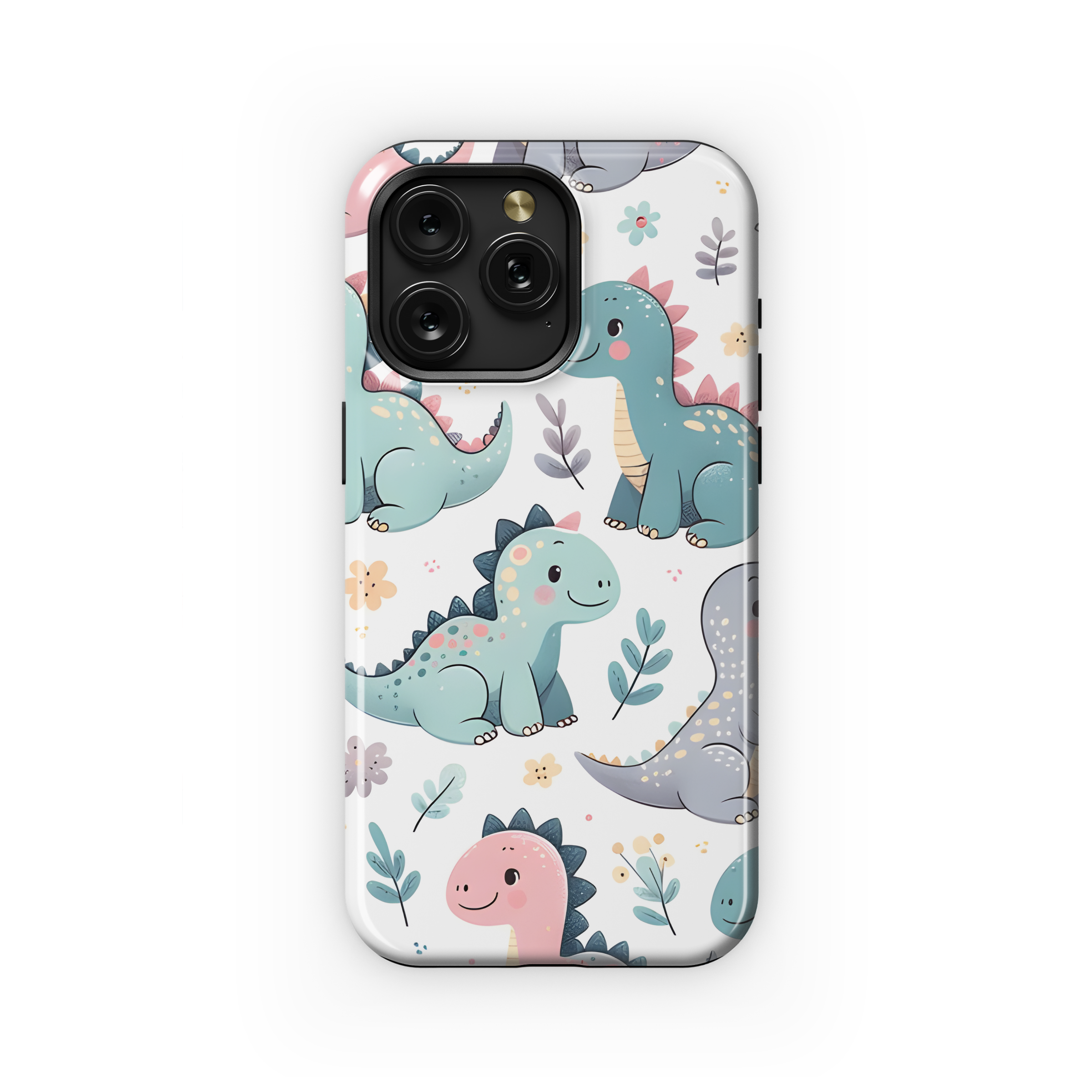 Cute Dinosaur Phone Case iPhone Samsung Cover Pixel 3288 - iCasefy