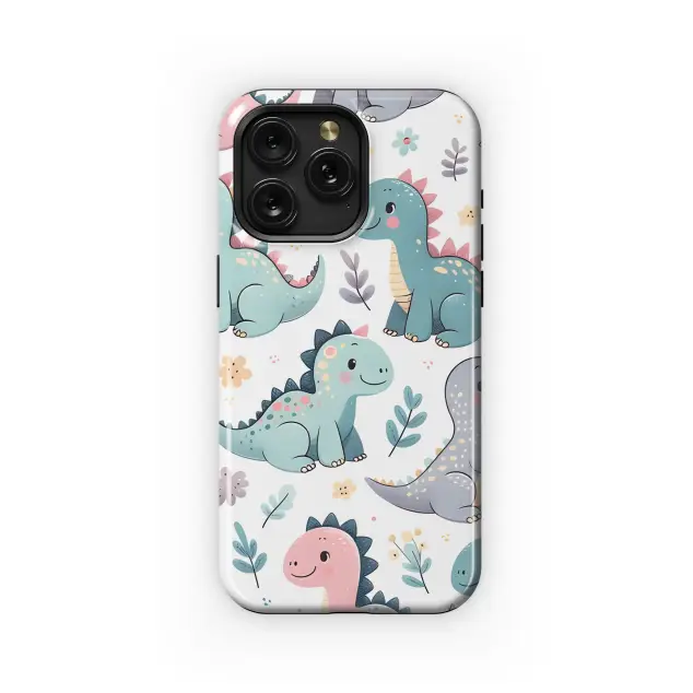 Cute Dinosaur Phone Case iPhone Samsung Cover Pixel 3288