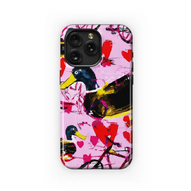 Cute Duck Phone Case iPhone Samsung Cover Pixel 3290