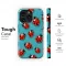 Cute Ladybug Pattern Teal Insect Print Phone Case Cover for iPhone 17 Pro Max 16 15 Plus 14 13 Mini Samsung S25 S24 Google Pixel 10 9 8239 - Image 6
