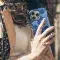 Cute Navy Flower Y2K Hibiscus Phone Case iPhone Samsung Cover Pixel 1355 - Image 4