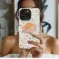 Cute Pink Snail Pattern Phone Case iPhone Samsung Cover Pixel 5447 - Image 1