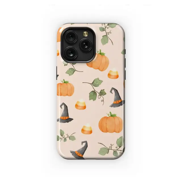 Cute Pumpkin Patch Magic Art Phone Case iPhone Samsung Cover Pixel 7833