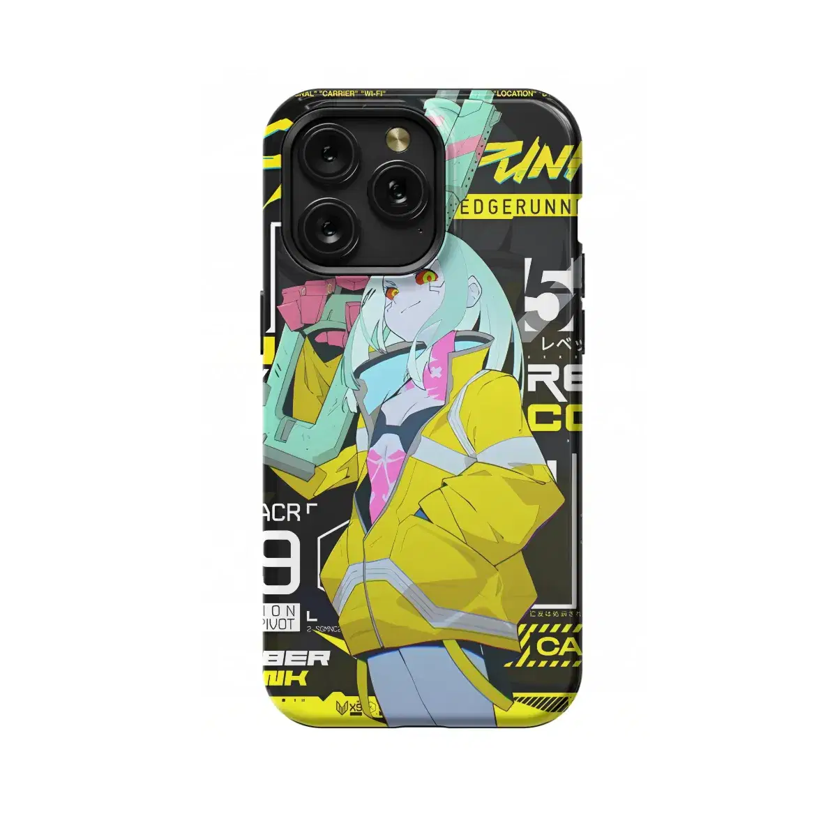 Cyberpunk Edgerunners Anime Rebecca Phone Case iPhone Samsung Cover Pixel 688 - Image 1