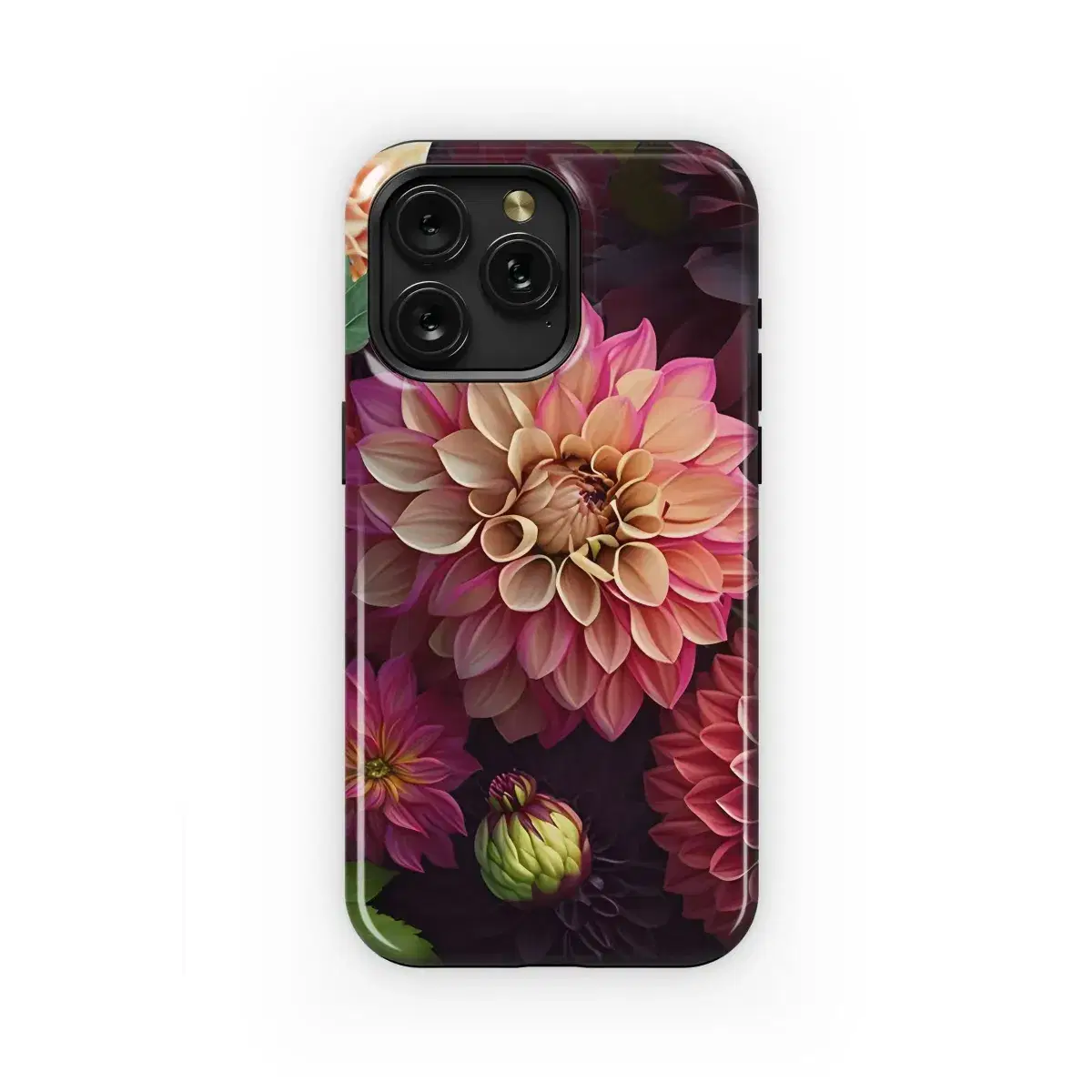 Dahlia Dream Blooms Phone Case iPhone Samsung Cover Pixel 4703 - Image 1