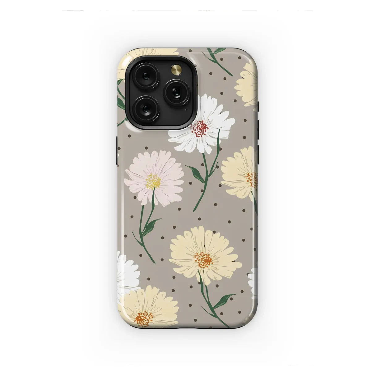 Dainty Daisy Polka Dot Dream Phone Case iPhone Samsung Cover Pixel 7301 - Image 1
