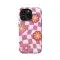Daisy Flower Checkerboard Phone Case iPhone Samsung Pixel & More - Image 1