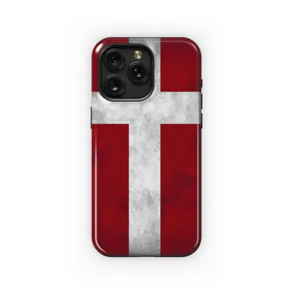 Danish Flag Design
 Phone Case iPhone Samsung Cover Pixel 5733 - Image 1