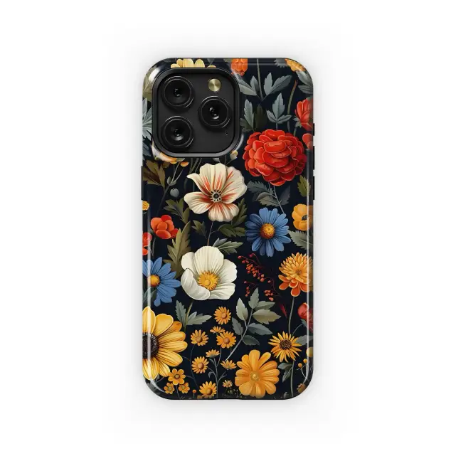 Dark Bloom Garden
 Phone Case iPhone Samsung Cover Pixel 6159
