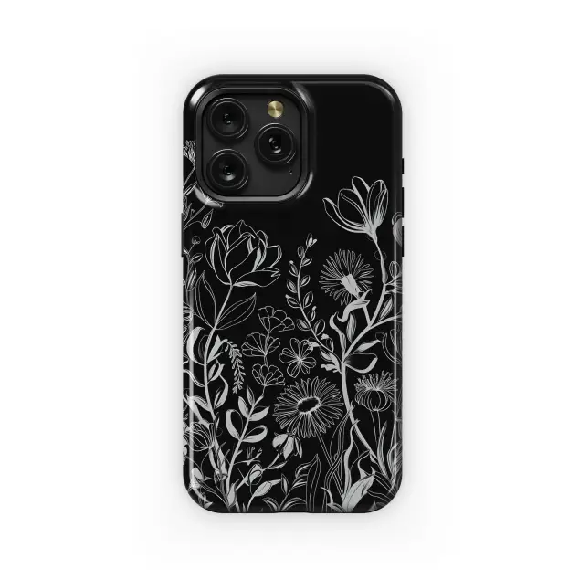 Dark Floral Bloom
 Phone Case iPhone Samsung Cover Pixel 5925