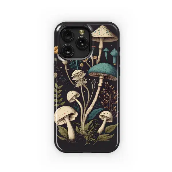 Dark Mushroom Art Phone Case iPhone Samsung Cover Pixel 1935 - Image 1