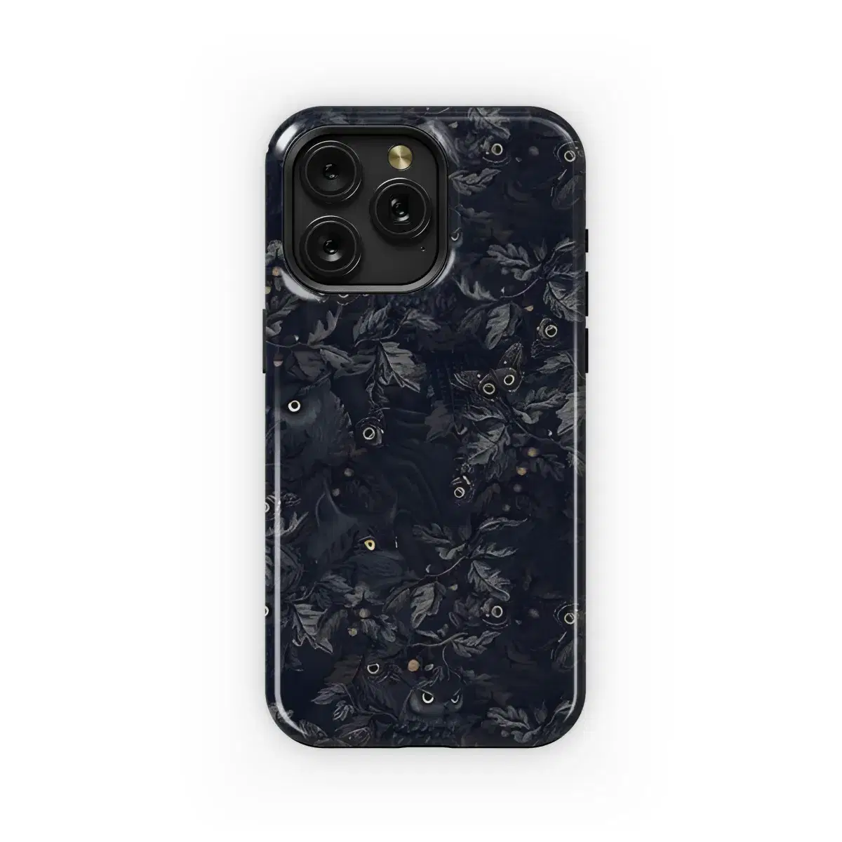 Dark Owl Animal Phone Case iPhone Samsung Cover Pixel 1736 - Image 1