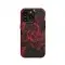 Dark Red Marble Phone Case iPhone Samsung Pixel & More - Image 1