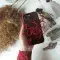 Dark Red Marble Phone Case iPhone Samsung Pixel & More - Image 2