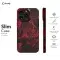 Dark Red Marble Phone Case iPhone Samsung Pixel & More - Image 6