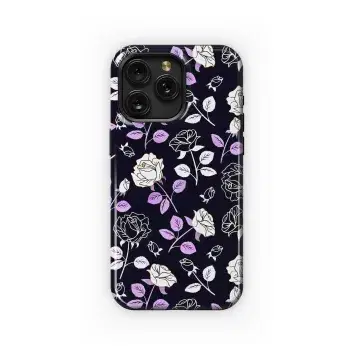 Dark Rose Garden Print
 Phone Case iPhone Samsung Cover Pixel 5526 - Image 1