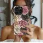 Dark Rose Garden Print
 Phone Case iPhone Samsung Cover Pixel 5526 - Image 1