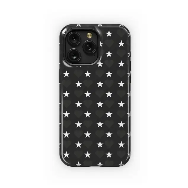 Dark Starry Hearts Phone Case iPhone Samsung Cover Pixel 5428