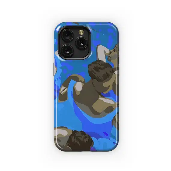 Degas Blue Dancers Phone Case iPhone Samsung Cover Pixel 2402 - Image 1