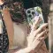 Delicate Forget-Me-Not Butterfly Pattern Phone Case iPhone Samsung Cover Pixel 5407 - Image 5