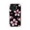 Delicate Pink Flowers Black Design Phone Case iPhone Samsung Cover Pixel 5279 - Image 1