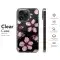 Delicate Pink Flowers Black Design Phone Case iPhone Samsung Cover Pixel 5279 - Image 8