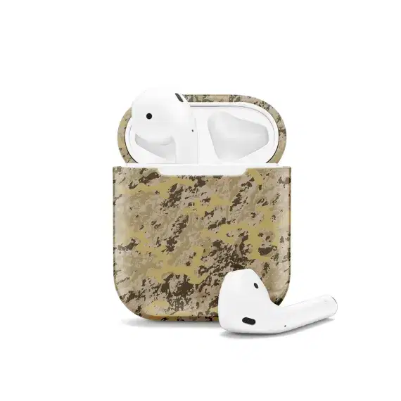 Desert Khaki Camouflage AirPods Case AirPods Pro AirPods Pro 2 AirPods 3 AirPods 2 Glossy 2210 - Image 1