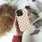 Diagonal Plaid Brown Phone Case iPhone Samsung Cover Pixel 2469 - Image 4